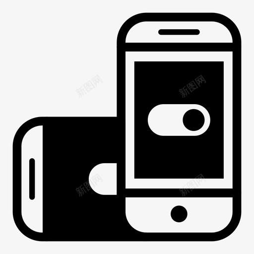 智能手机开机样机开机图标svg_新图网 https://ixintu.com 开机 智能手机开机 智能手机样机1 样机