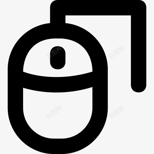 鼠标计算机硬件计算机鼠标图标svg_新图网 https://ixintu.com 指针设备 科技线图标 计算机硬件 计算机鼠标 输入设备 鼠标
