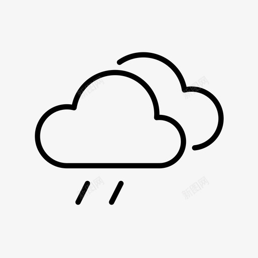 小雨svg_新图网 https://ixintu.com 小雨 天气