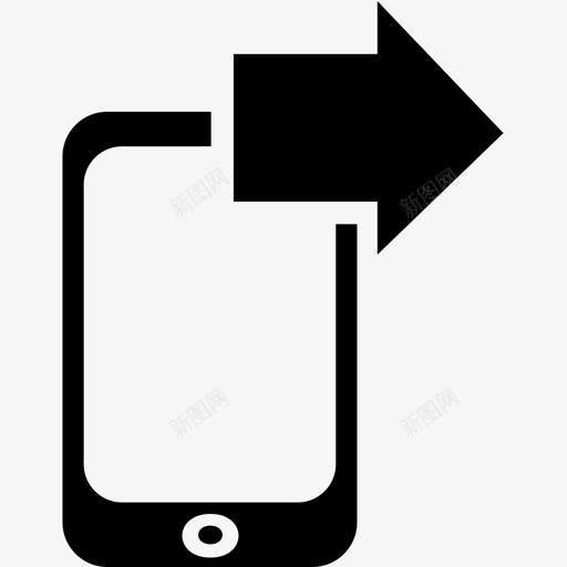 电话移动传出图标svg_新图网 https://ixintu.com 传出 电话 电话2 移动