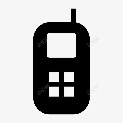 儿童友好型电话手机图标svg_新图网 https://ixintu.com 儿童友好型电话 手机