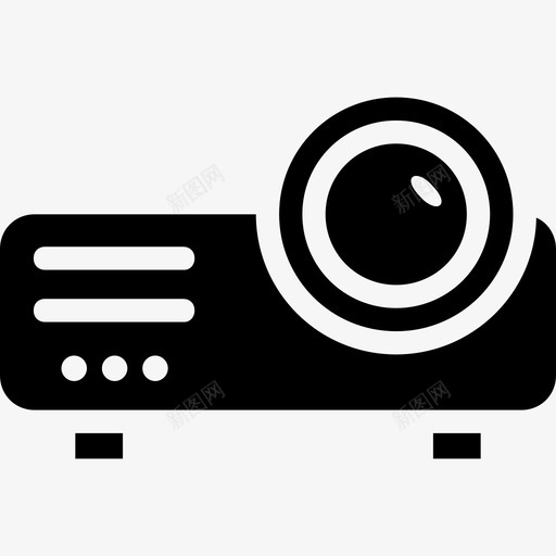 投影仪电子产品电影放映机图标svg_新图网 https://ixintu.com 多媒体 投影仪 电子产品 电影放映机 网络和通信固态图标 视频投影仪