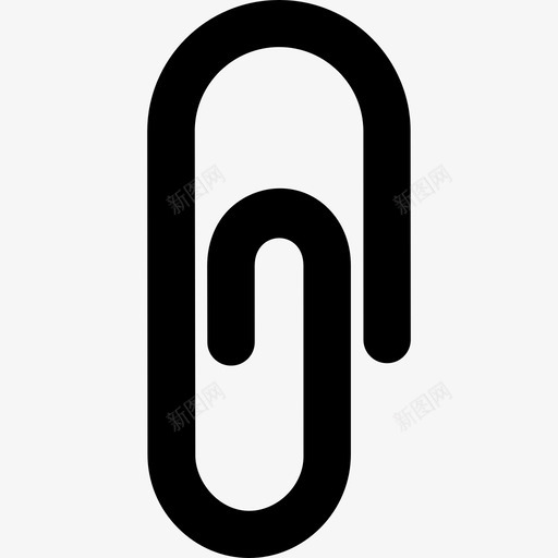 回形针教育光标和指针图标svg_新图网 https://ixintu.com 光标和指针 回形针 教育