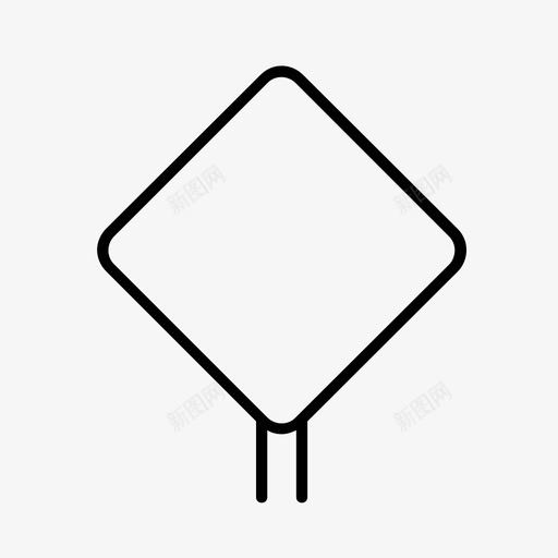 路标高速公路街道图标svg_新图网 https://ixintu.com 交通 街道 路标 高速公路