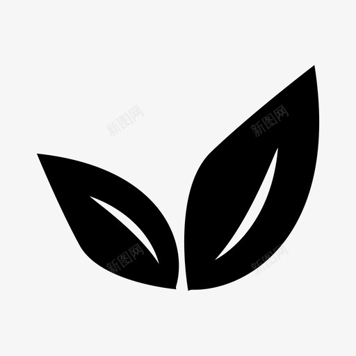 树苗svg_新图网 https://ixintu.com 树苗
