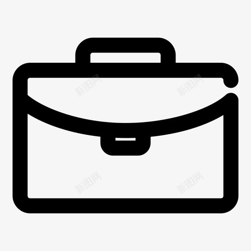 箱子袋子公文包图标svg_新图网 https://ixintu.com 公文包 基本间隙脂肪 箱子 精致的箱子 行李 袋子