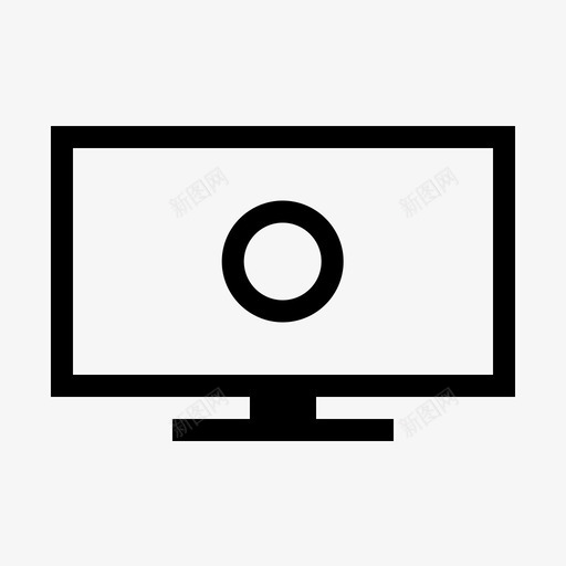 电视屏幕录制按钮电视图标svg_新图网 https://ixintu.com 按钮 电视 电视屏幕图标 电视屏幕录制