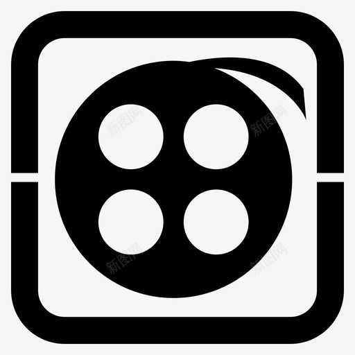 视频svg_新图网 https://ixintu.com 视频 视频,播放,影片