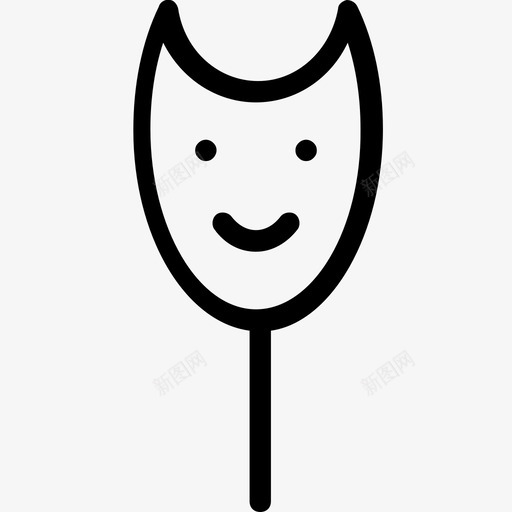 棒棒糖糖果甜点图标svg_新图网 https://ixintu.com 棒棒糖 派对和庆祝线图标 漩涡棒棒糖 甜点 糖果