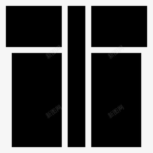 圣诞节盒子礼物图标svg_新图网 https://ixintu.com 丝带 圣诞节 盒子 礼品盒 礼物 购物电子商务符号图标