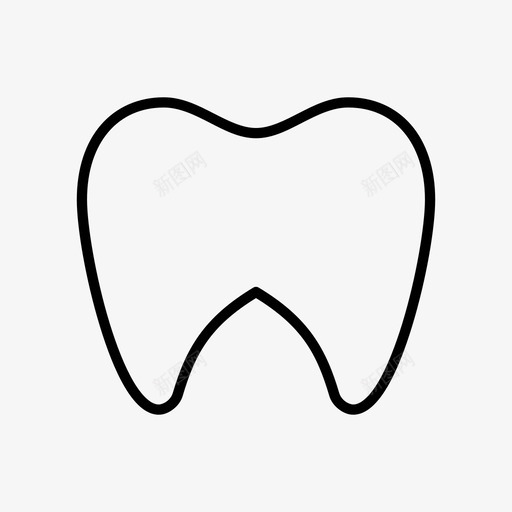 牙齿牙医医学图标svg_新图网 https://ixintu.com 医学 牙医 牙根 牙齿 磨牙