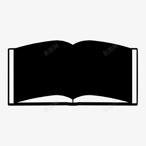 开卷教育图书馆图标svg_新图网 https://ixintu.com 上学 图书馆 学习 开卷 教育 阅读