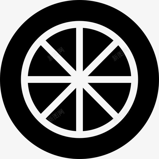 柠檬橘子餐厅填充物图标svg_新图网 https://ixintu.com 柠檬 橘子 餐厅填充物