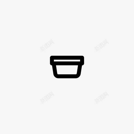 酱汁碗蘸酱图标svg_新图网 https://ixintu.com 厨房 外卖 碗 蘸酱 酱汁 餐厅