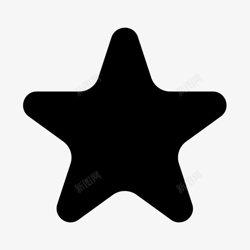 星星伟大英雄图标svg_新图网 https://ixintu.com 伟大 星星 英雄 马克