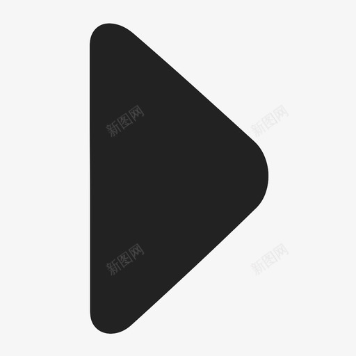 箭头向右svg_新图网 https://ixintu.com 箭头向右 xiangyou triangle right