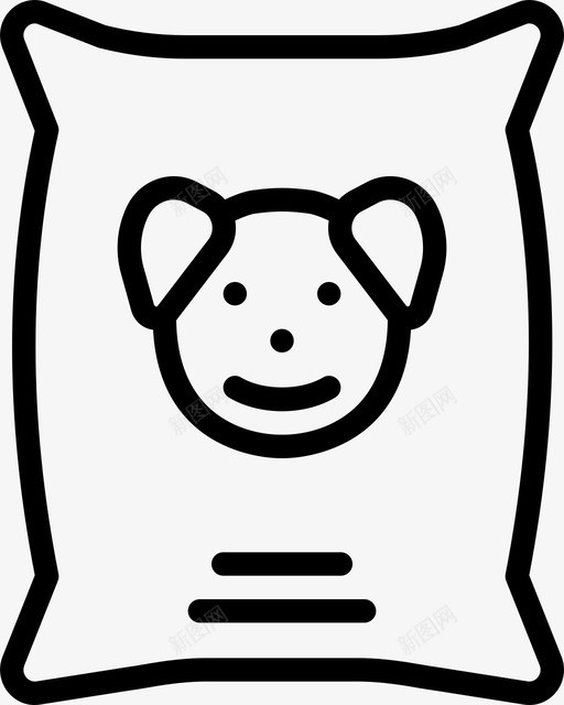 狗粮动物宠物图标svg_新图网 https://ixintu.com smashicons宠物店概述 动物 宠物 宠物店 狗粮