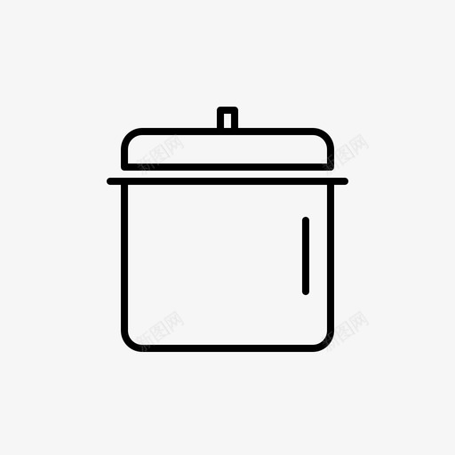 采购产品电饭锅电饭煲烹饪图标svg_新图网 https://ixintu.com 厨房 烹饪 用具 用具和食物 电饭煲 采购产品电饭锅