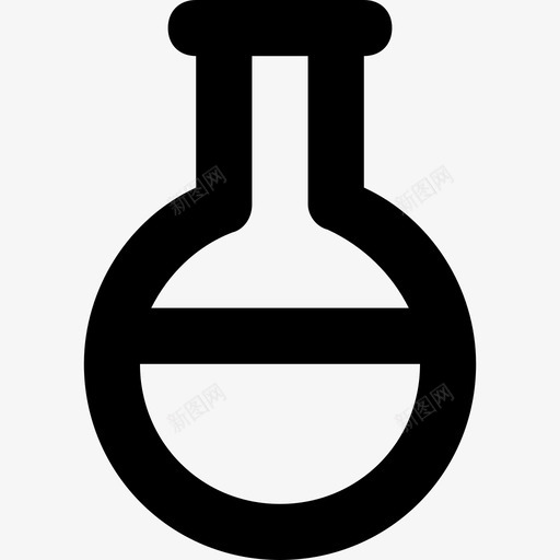 佛罗伦萨烧瓶化学实验室图标svg_新图网 https://ixintu.com 佛罗伦萨烧瓶 化学 实验室 科学技术线图标