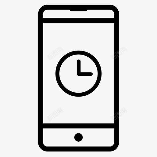 日程安排预约日程商务日程图标svg_新图网 https://ixintu.com 会议日程 商务日程 日程安排 智能手机 预约日程