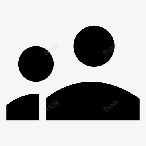 用户管理员夫妇图标svg_新图网 https://ixintu.com 人员 夫妇 用户 管理员 组