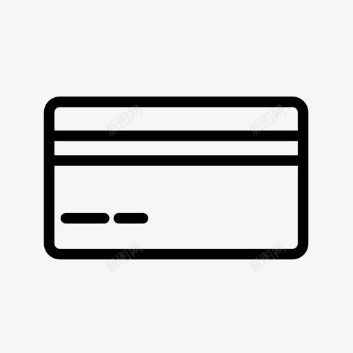 信用卡atm卡银行图标svg_新图网 https://ixintu.com atm卡 信用卡 借记卡 刷卡 银行