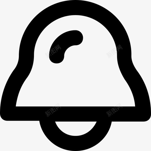 铃声警铃警钟图标svg_新图网 https://ixintu.com 学校铃声 教堂铃声 科技路线图标 警钟 警铃 铃声