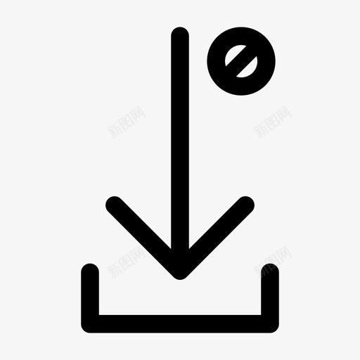 块拒绝保存图标svg_新图网 https://ixintu.com web 下载块 保存 拒绝 用户界面