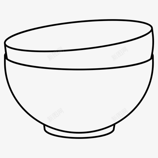 碗盘子洗碗图标svg_新图网 https://ixintu.com 洗碗 盘子 碗