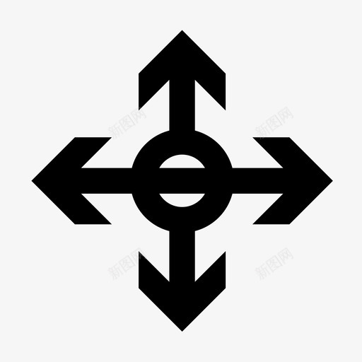 箭头方框方向图标svg_新图网 https://ixintu.com 外部 展开 方向 方式 方框 箭头