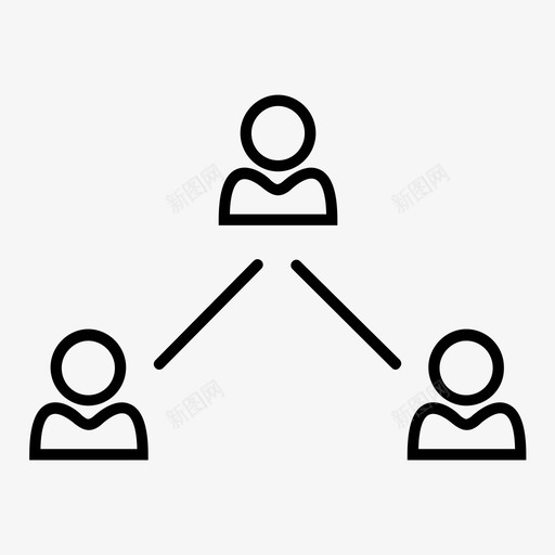 业务层级雇主管理层图标svg_新图网 https://ixintu.com 业务层级 管理层 组织结构 经理 雇主