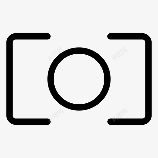 取景器照相机摄影图标svg_新图网 https://ixintu.com 中型 取景器 摄影 照相机 聚光灯