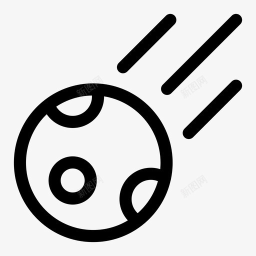 流星宇航员天文学图标svg_新图网 https://ixintu.com 天文学 太空 太空和天文学 宇航员 流星 科学