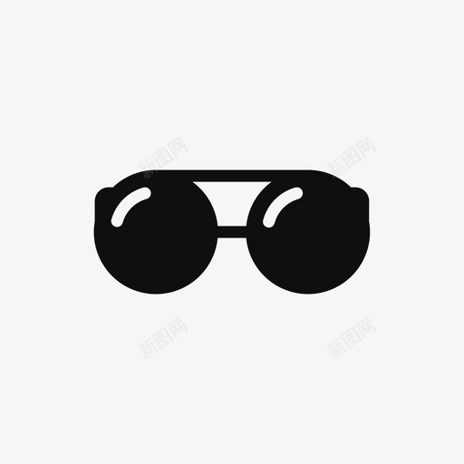 眼镜防晒霜太阳眼镜图标svg_新图网 https://ixintu.com 太阳眼镜 眼镜 防晒霜