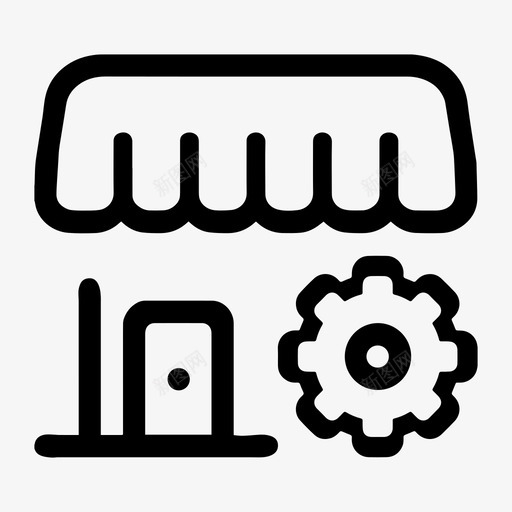 商城管理svg_新图网 https://ixintu.com 商城管理