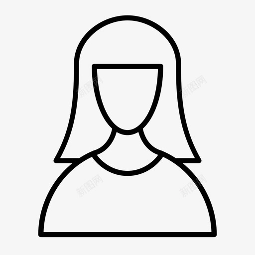 女人女孩母亲图标svg_新图网 https://ixintu.com 使用者 女人 女孩 工具瘦 母亲