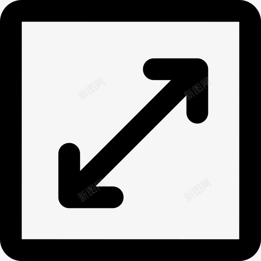 展开全屏拉伸图标svg_新图网 https://ixintu.com 全屏 内容编辑4像素笔划48x48像素 展开 拉伸 更高 视图