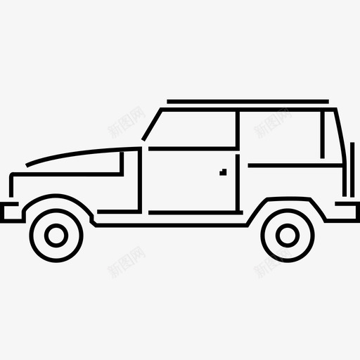 SUVsvg_新图网 https://ixintu.com SUV