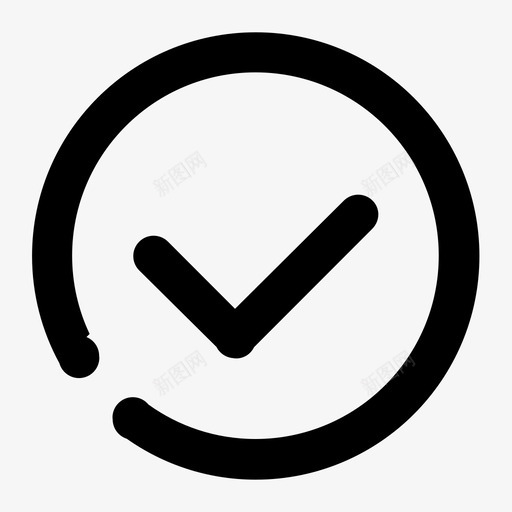 icon_oksvg_新图网 https://ixintu.com icon_ok icon_ok_8pig