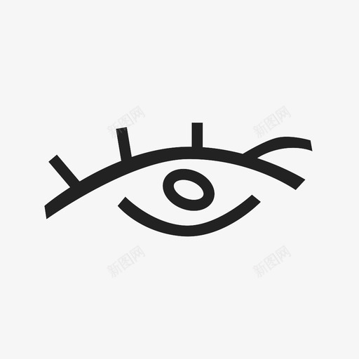 眼部svg_新图网 https://ixintu.com 眼部