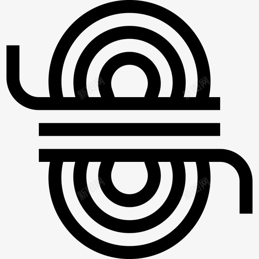 绳子你能用的一切图标svg_新图网 https://ixintu.com 你能用的一切 绳子