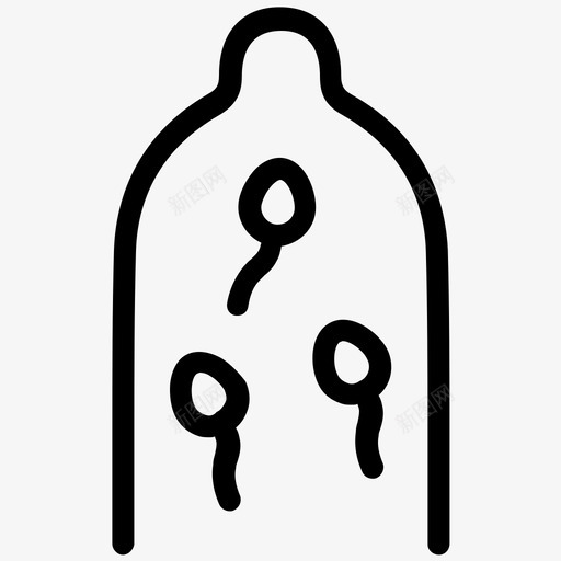 避孕套防腐剂预防图标svg_新图网 https://ixintu.com 保护 医疗保健线4 精子 避孕套 防腐剂 预防