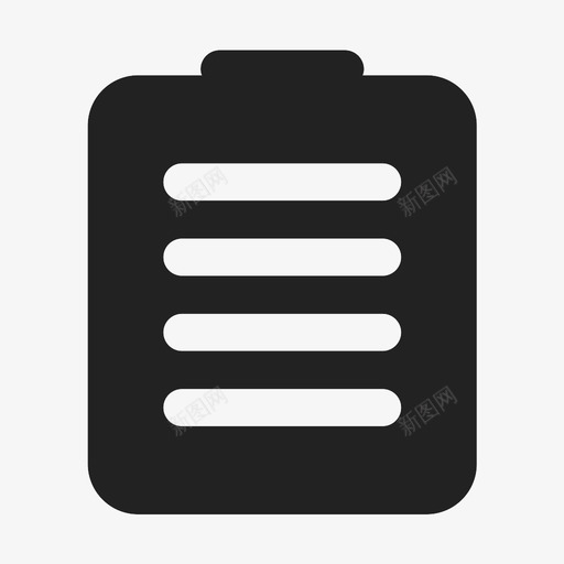 面型图标1_粘贴svg_新图网 https://ixintu.com 面型图标1_粘贴