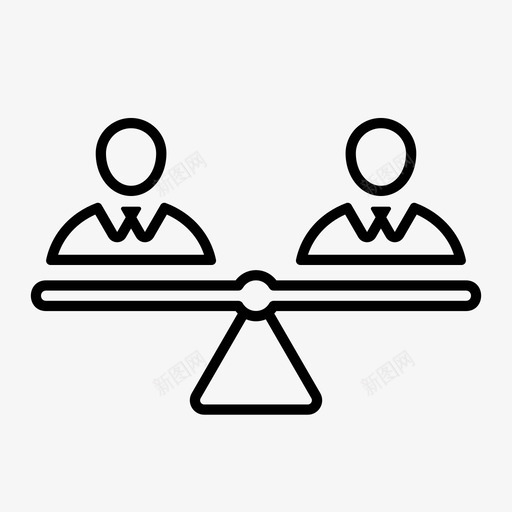 人权员工平等图标svg_新图网 https://ixintu.com 业务线第01卷 人权 员工 平等 相同