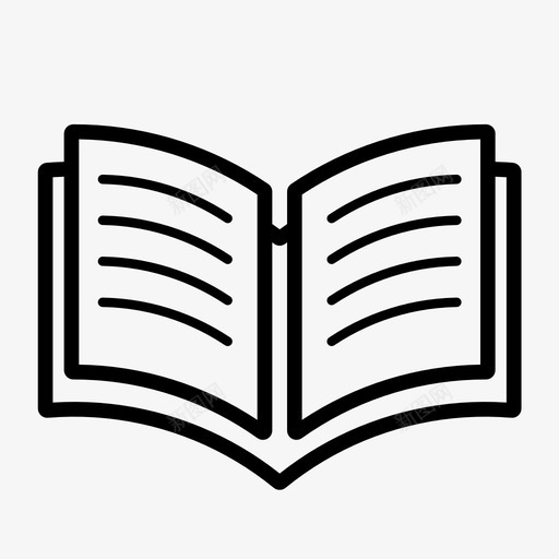 书知识笔记本图标svg_新图网 https://ixintu.com 书 知识 笔记本