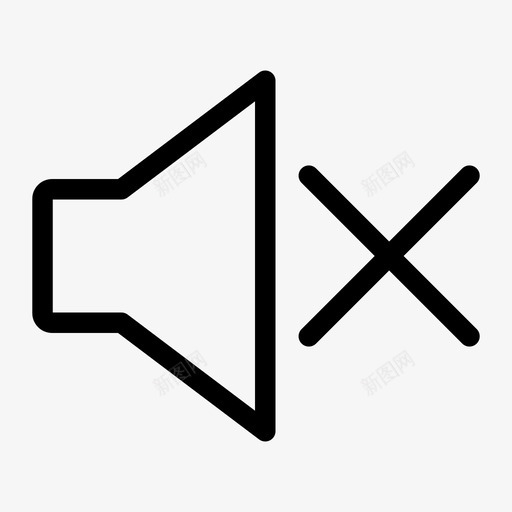 静音ui集合图标svg_新图网 https://ixintu.com ui集合 静音