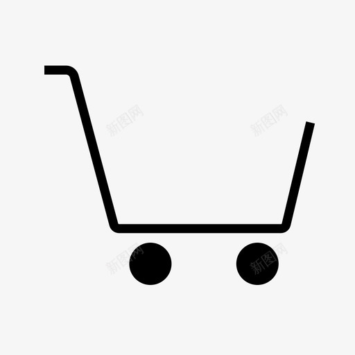 购物车结账电子商务图标svg_新图网 https://ixintu.com 会议 奖杯 电子商务 结账 衣服 购物车 零售