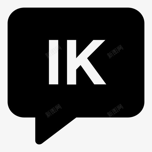 inupiaqbubbleik图标svg_新图网 https://ixintu.com bubble ik inupiaq language speak 语言代码2个字母solid