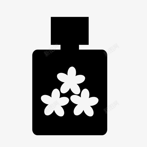 香水喷雾器时尚图标svg_新图网 https://ixintu.com 喷雾器 时尚 香水 香水瓶