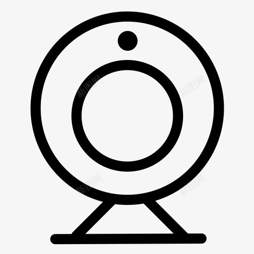 安防_摄像头svg_新图网 https://ixintu.com 安防_摄像头